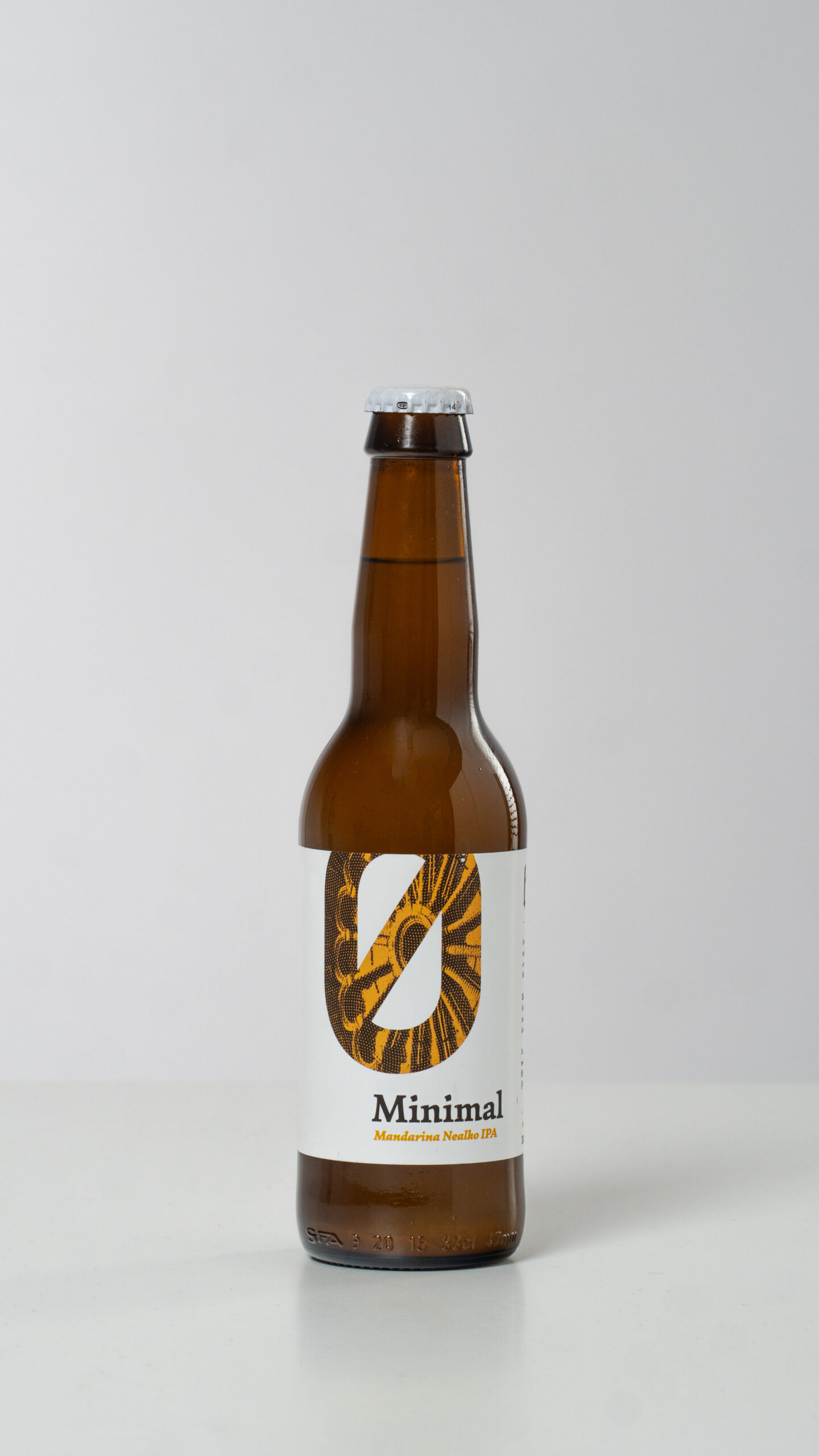 Minimal Mandarina Nealko IPA – fľaša 330 ml